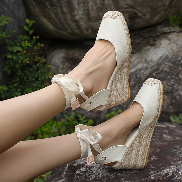 Waterproof Sandals Women BOBOGOJP Women's Espadrilles Closed Toe