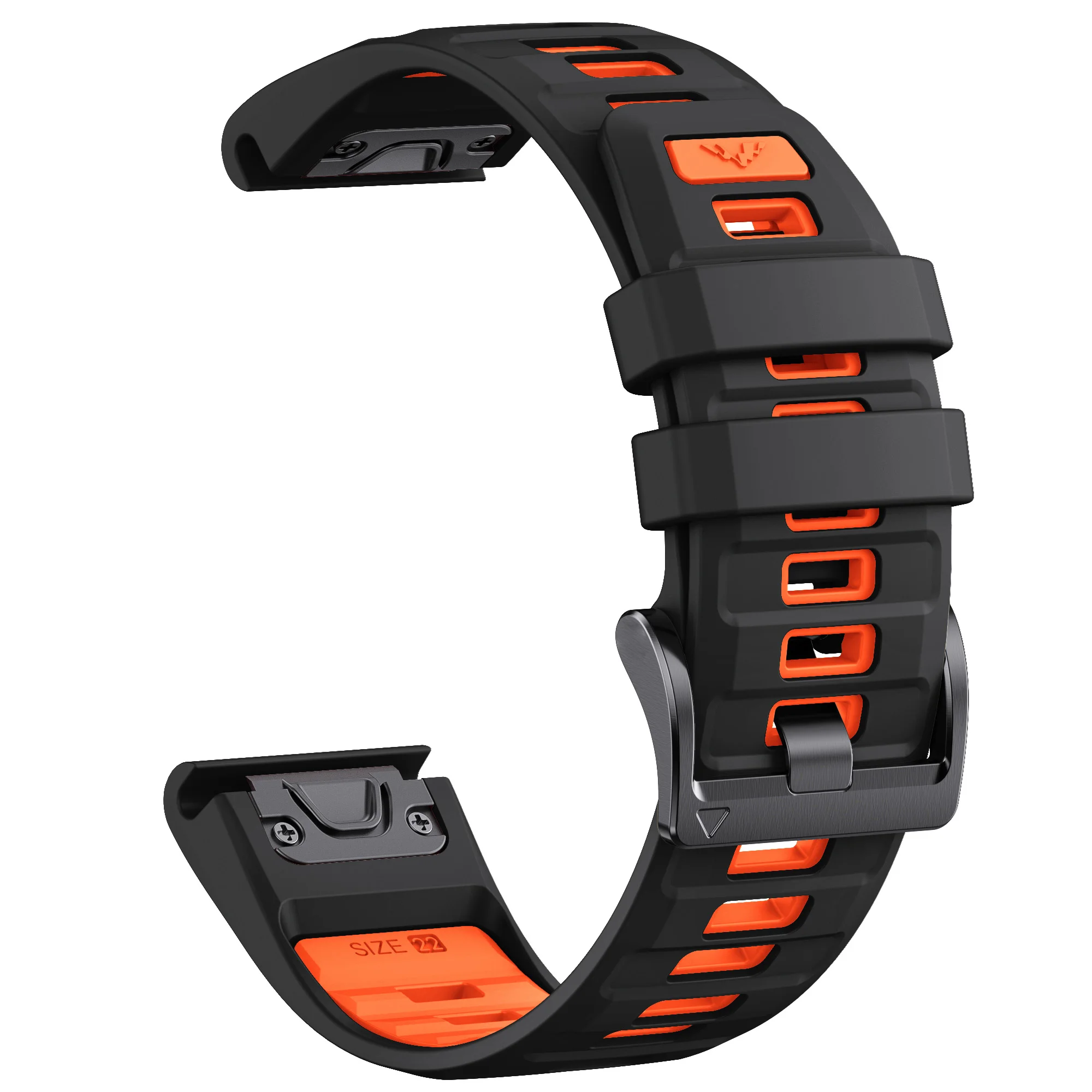 Premium Silicone Strap Bracelet for Fenix8 Watch - QuickFit Design