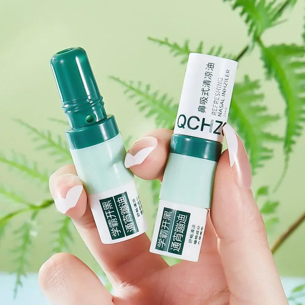 Mint Cooling Stick Nasal Inhalation Cooling Oil For Refreshing Mind Peppermint Stick For Students Anti Drowsiness