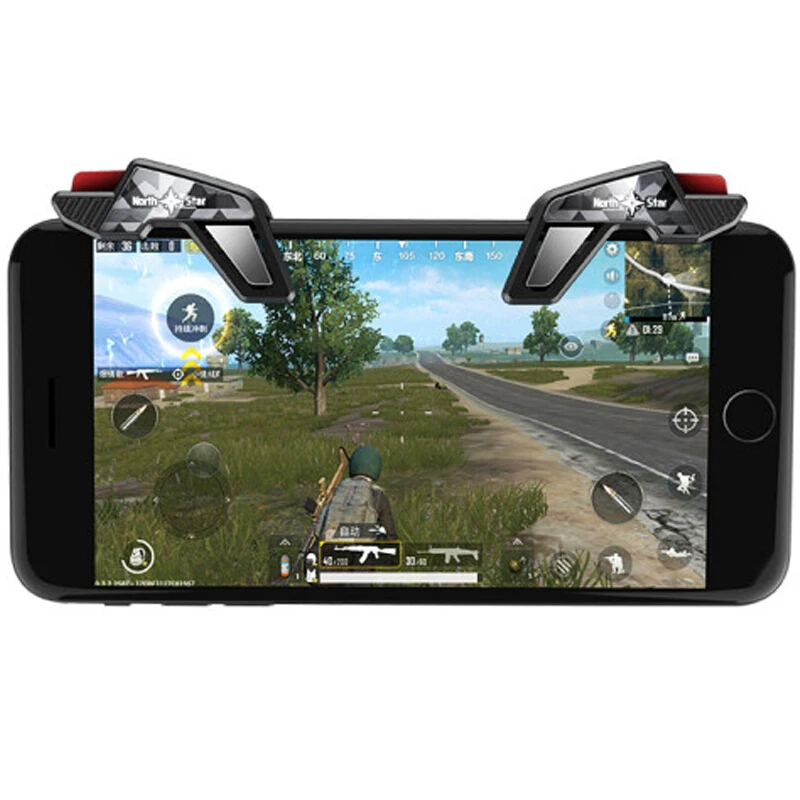 Pubg Mobile Controller L1 R1 Phone Gamepad Trigger Fire Button Aim Key L1R1 Shooter Pubg Controller Per Android