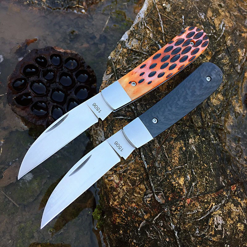 Brother Knife 1506] VG10 Slip Joint Folding Knives Pocket Modern