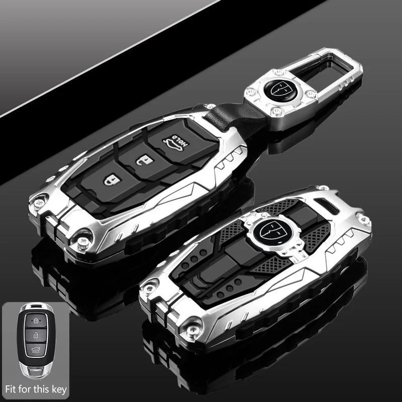 Premium Car Key Cover with Keychain - Durable Protective Shell