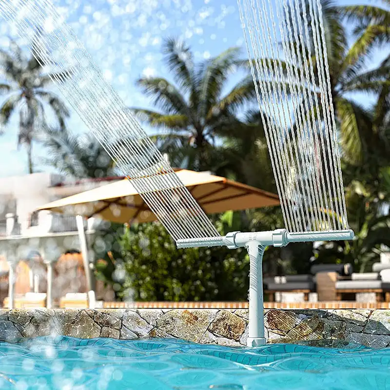 Water Fountain Pool Fountain Sprayer Pool Waterfall Spray Pond Fountain Water Fun Sprinkler Above In Ground Swimming Spa Accessories Decor