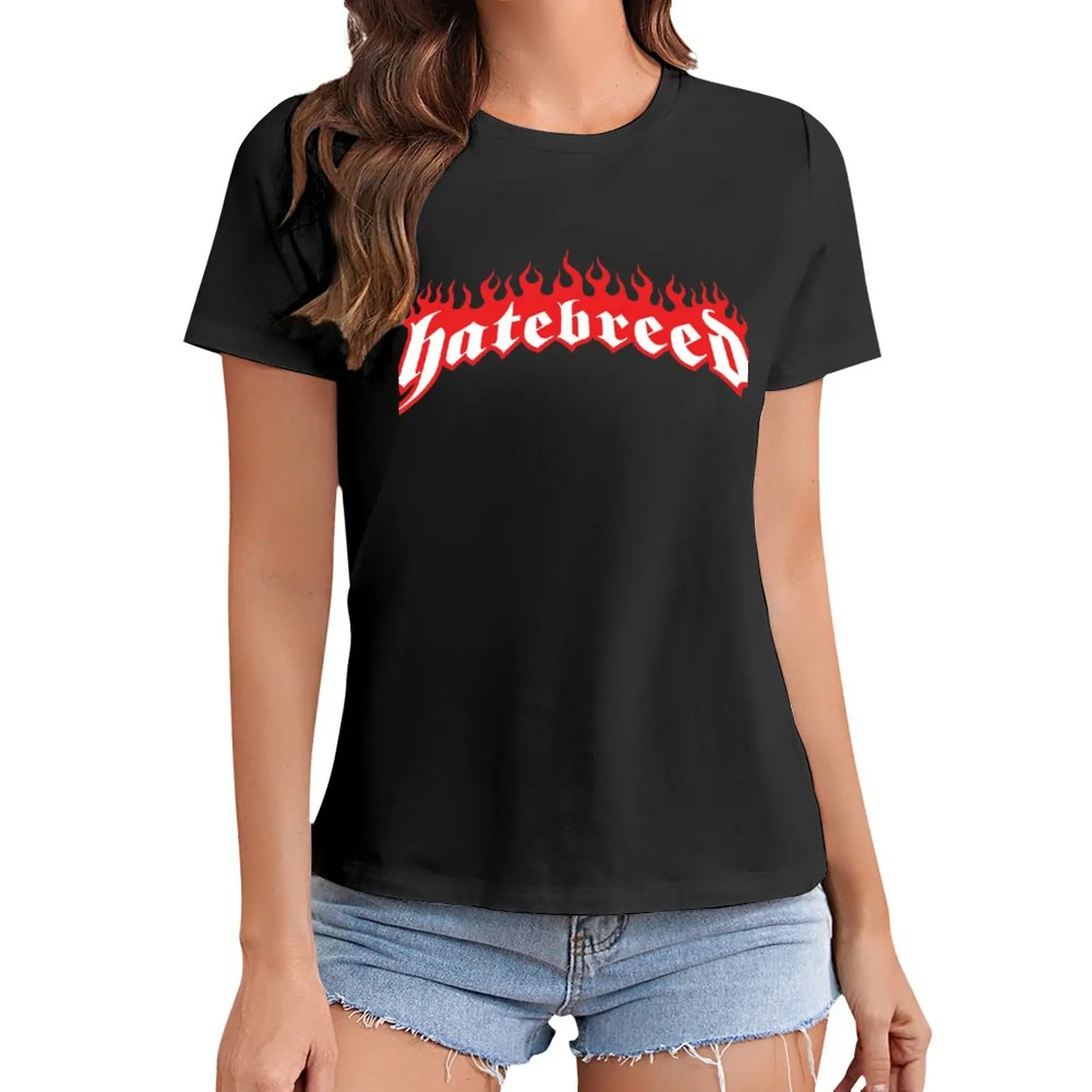 

Hatebreed T-Shirt anime clothes heavyweights Woman clothing