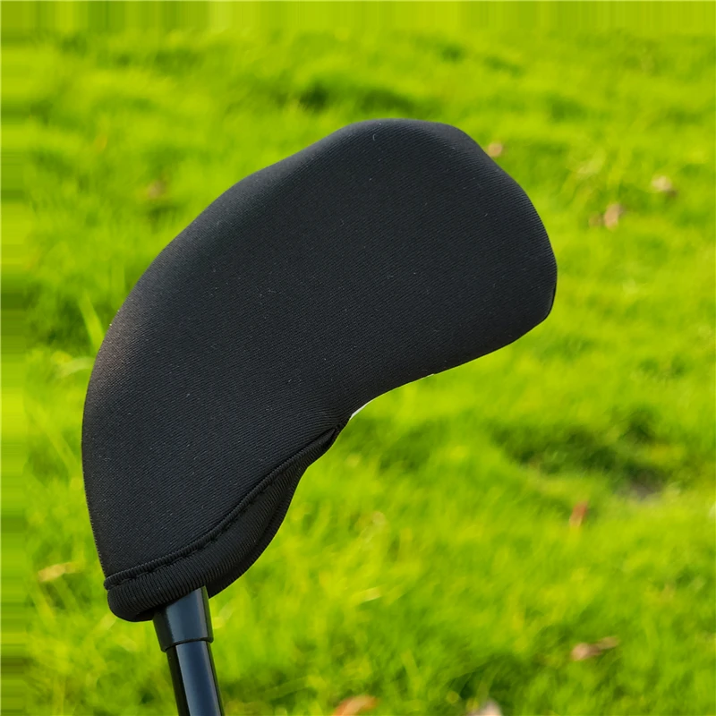 Simple Cloth Sand Wedge Golf Club Head Cover Set 48 50 52 54 56 58 60 Degree Protector Headcover Golf Accessories Print Number
