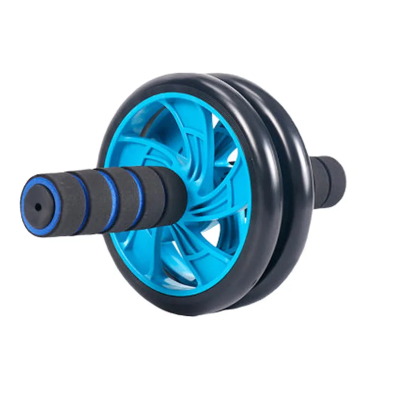 The New Two-wheeled Mute Abdomen Wheel, Thin Waist And Abdomen, Home Abdomen For Good Shape, Wheel