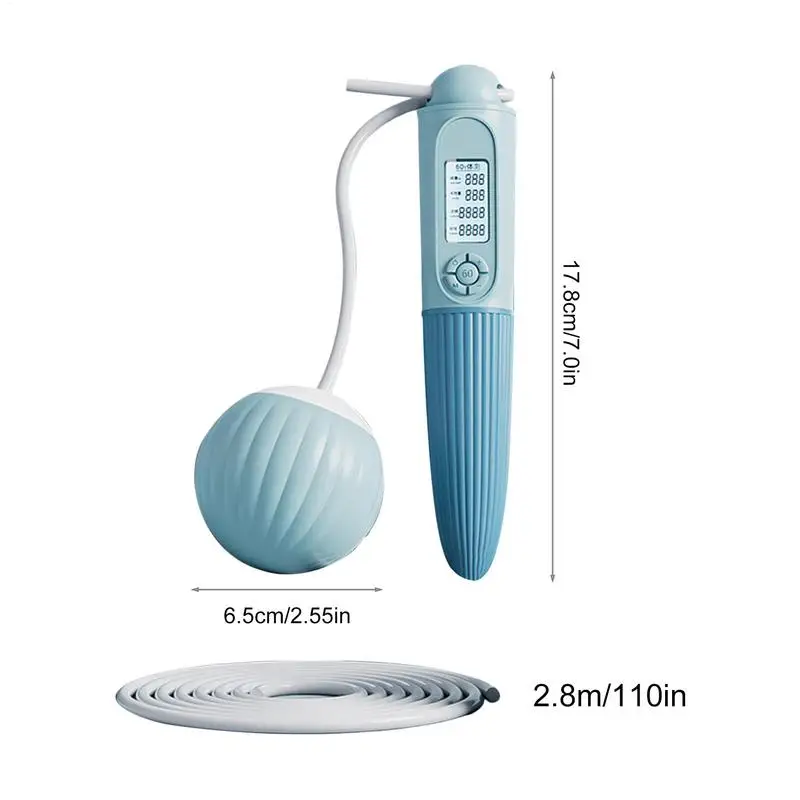 Cuerda De Saltar Inalámbrica Ajustable Con Contador Digital | Cuotas