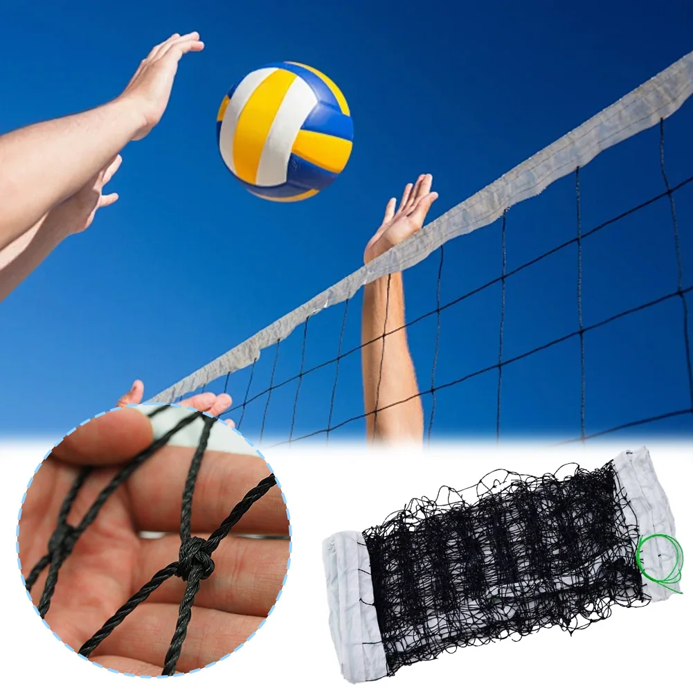 Portable Volleyball Net Standard Beach Volleyball Net Easy Setup Professional For Backyard Schoolyard Beach 950cm