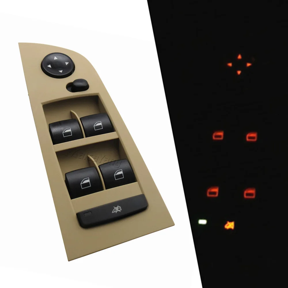 

Новинка для BMW 328i 335d 335i M3 61319132127-E0 61319217331 Высокопроизводительный электрический главный выключатель окна со стороны водителя