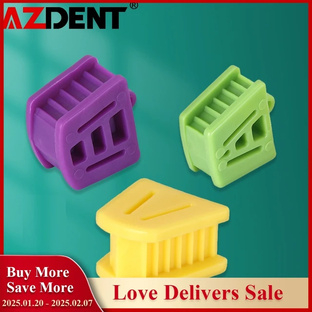 3 Pcs/Set Size S/M/L Dental Mouth Opener Occlusal Pad Teeth Prop Bite Rubber Retractor Latex