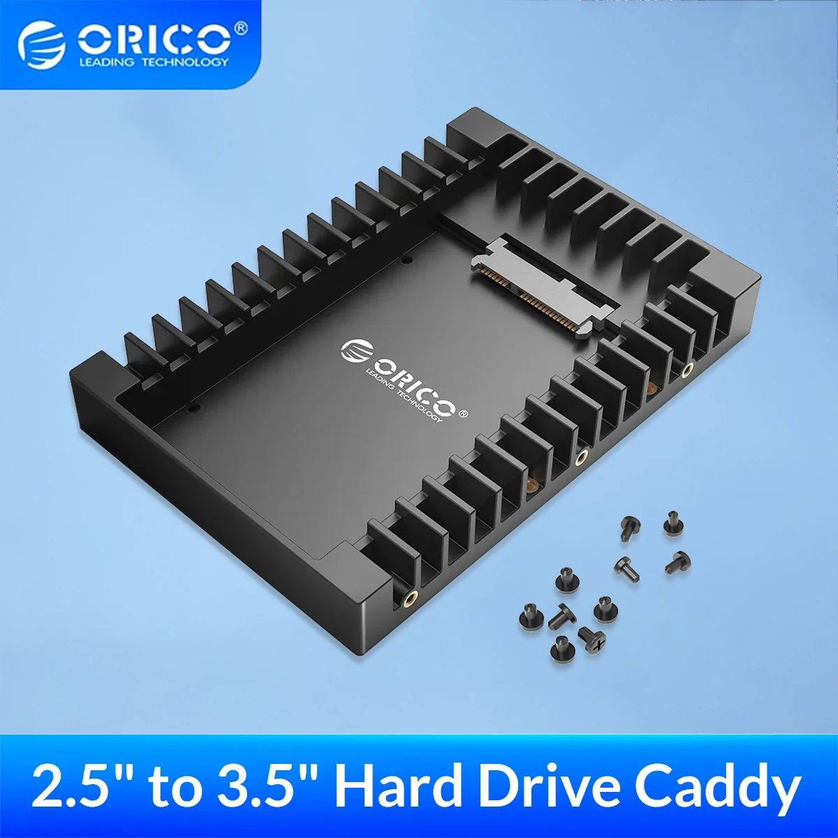 Orico-hard Drive Caddy Suporte Sata 3.0 para Usb 3.0 6gbps Suporte 9.5 12.5 mm 2.5 Hdd e Ssd Ferramenta Livre