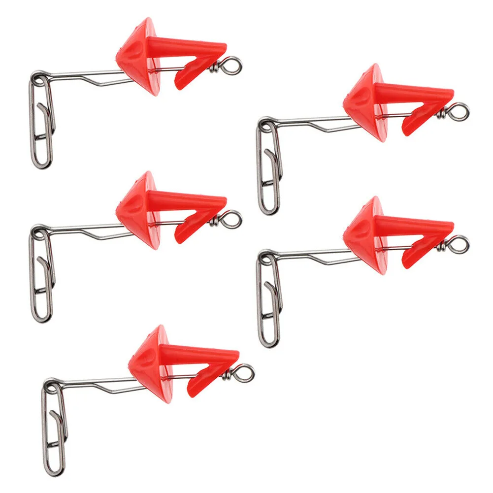 Fishing Hook Remover Breakaway Style Shields Bait Clip Impact Quick Release Cod Bass Beach Rig Terminal Tackle Accessories 10pcs