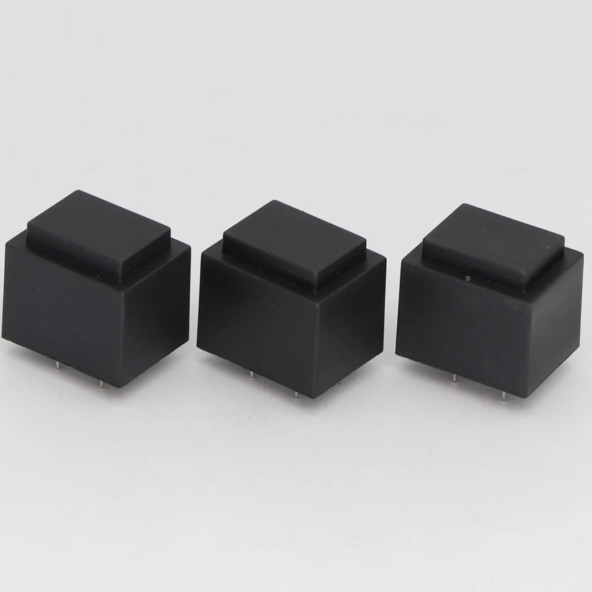 0.5W 0.5VA AC 220V To AC 6V 9V 12V Copper Mini Sealed Type Plug In PCB Board 4 Pins Single Phase Isolation Power Transformer power transformer