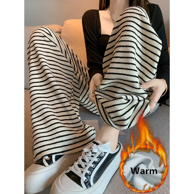 Женские утепленные плюшевые бархатные