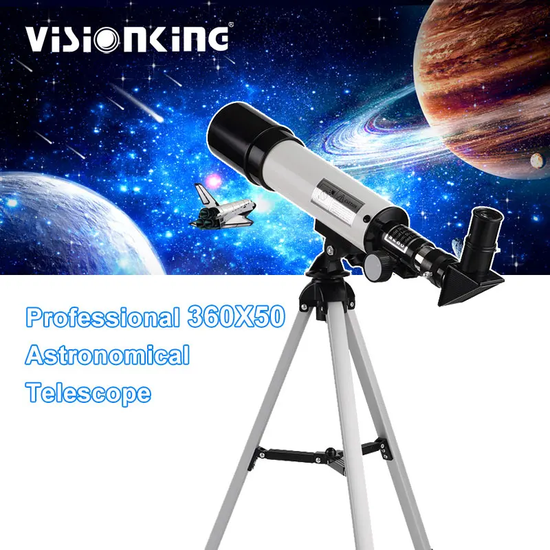 Фото Астрономический телескоп Visionking 36050 с портативным штативом, Монокуляр для наблюдения за небом, подарок №1