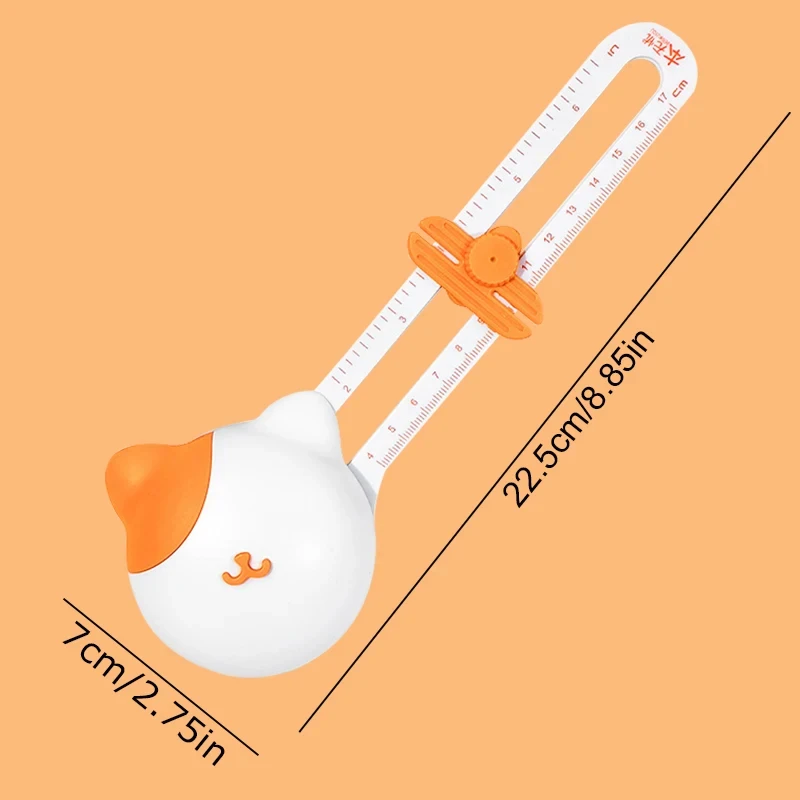 360-Degree Precision Circle Cutter Stainless Steel Paper Trimmer For Diy Crafts Students 3.93" To 12.6" Diameter Paper Cutter Circular Cutter