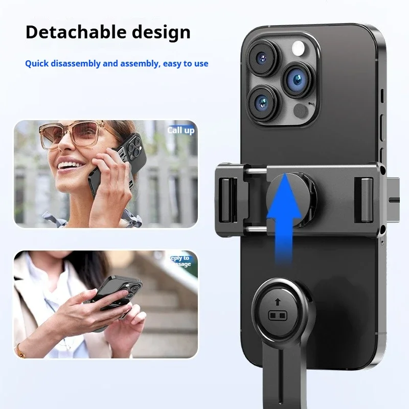 Super Mini Selfie Stick Portable Phone Holder Integrated Design Extendable Wireless Bluetooth Remote For Live Broadcast e