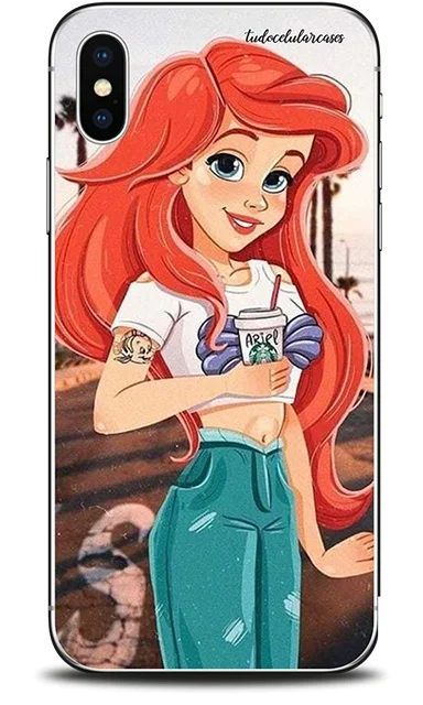 Capa Case Capinha Personalizada Princesas Samsung A20 S - Cód. 1319-B040 | Мобильные телефоны и аксессуары