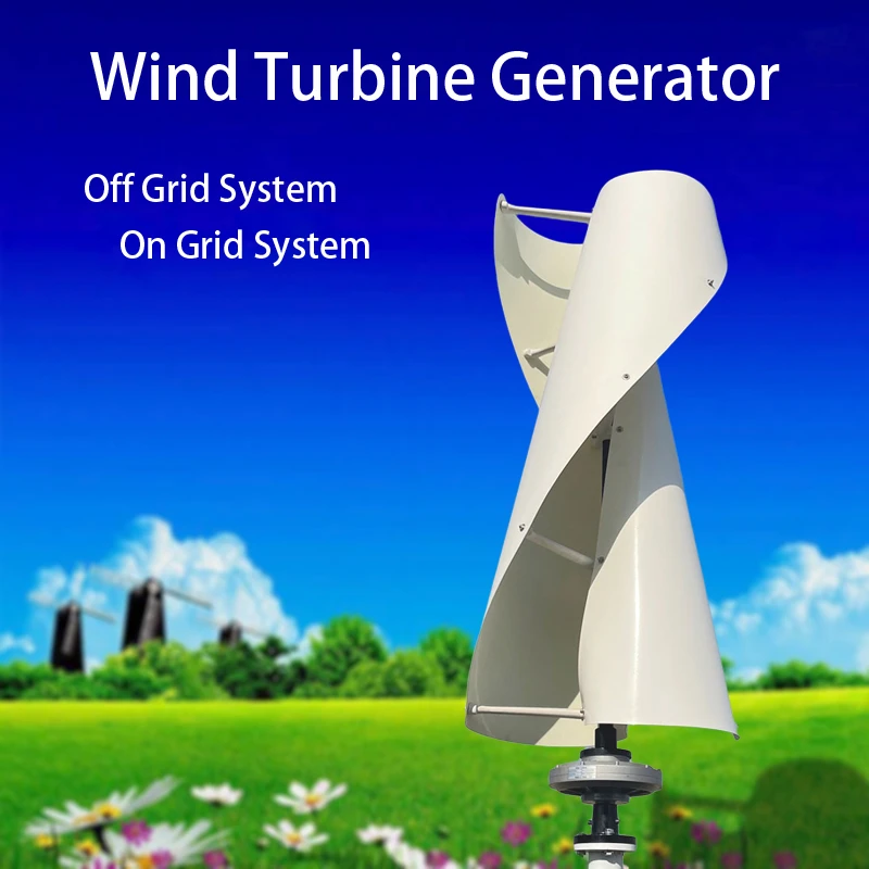Free Energy 10000W 15000W 20000W Wind Turbine Generator No Noise