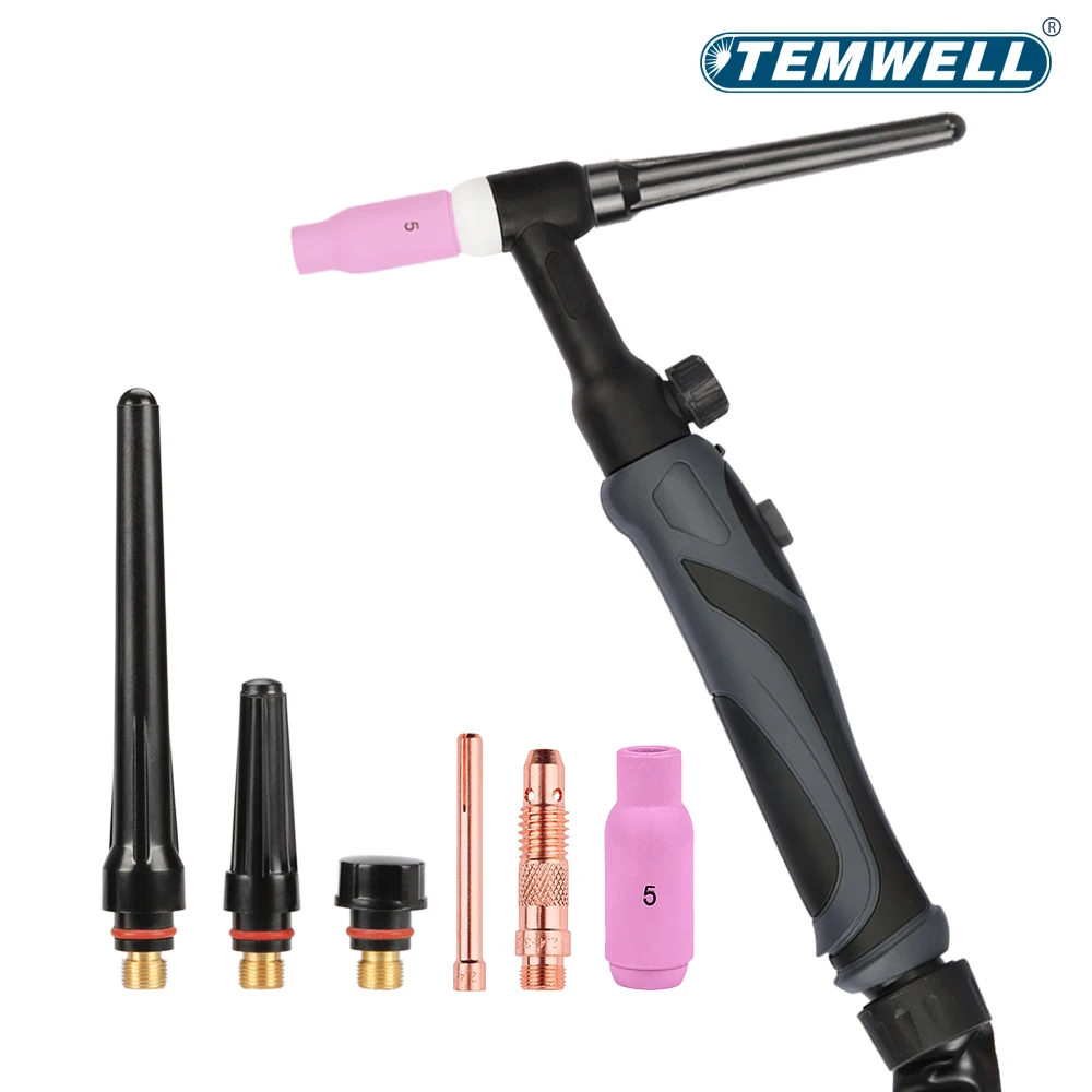 WP26 WP26FV TIG Welding Torch 200A 3m Argon arc Welding Gun European Interface welding torch