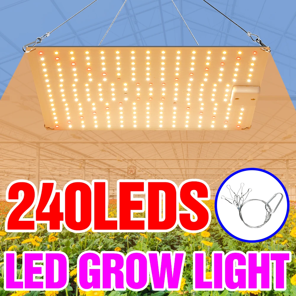 Lampada Per Piante A Spettro Completo Luce Per Piante A Led 220V Coltivare Phytolamp Serre Per Interni Lampada Idroponica Phyto Seed Flower Grow Tent