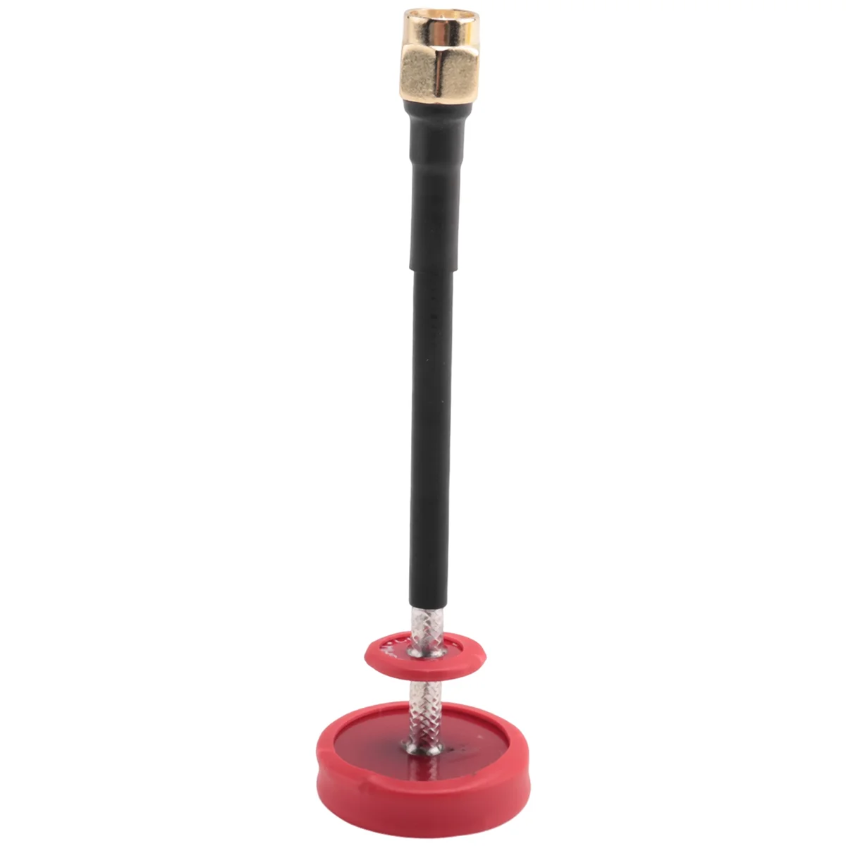 For Pagoda 2 5.8G 5DBi 50W Omnidirectional Omni FPV Flat Panel Pagoda Antenna RHCP SMA/RP-SMA 80Mm(Red Pin)ABUO