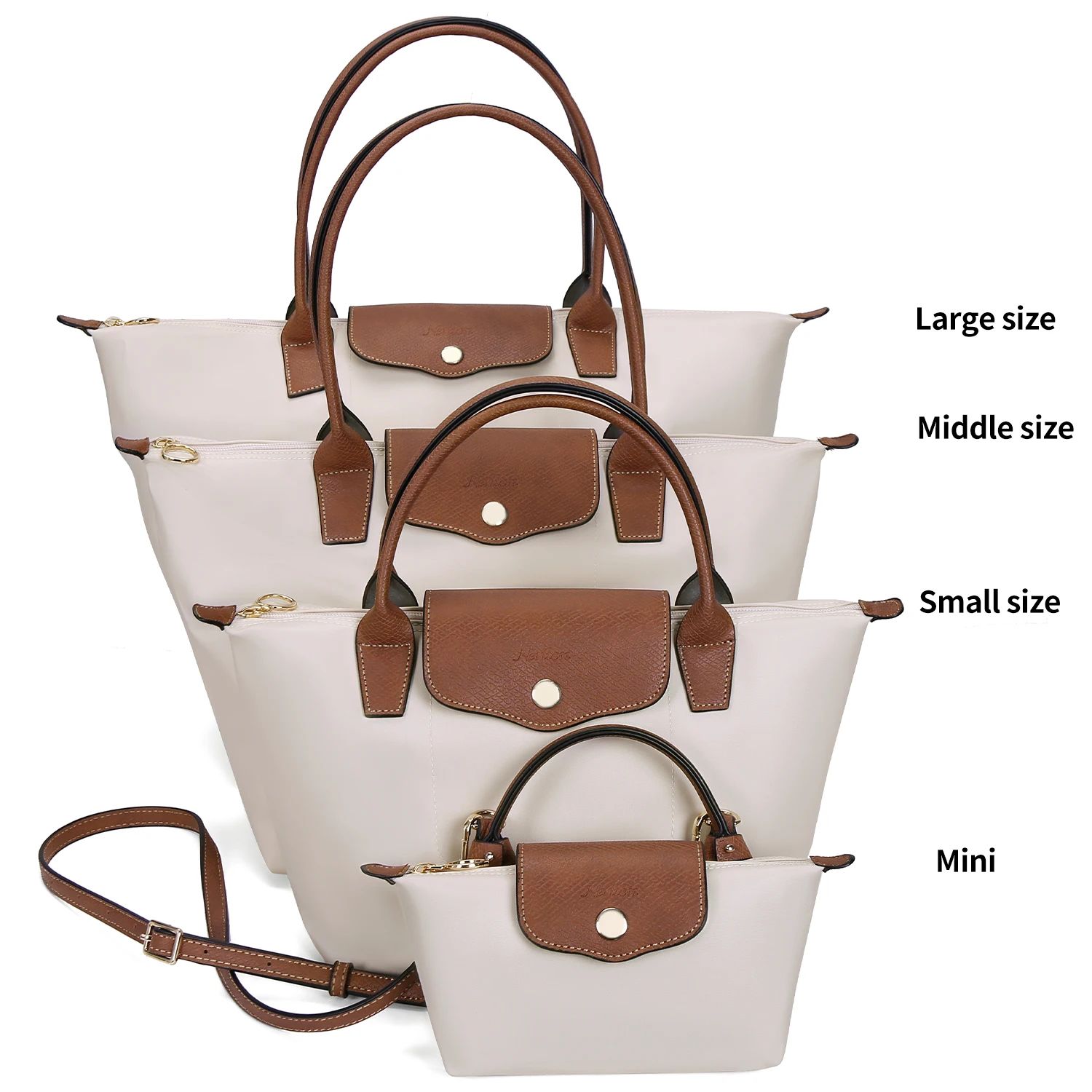 حقيبة يد أنيقة بتصميم عملي مع جيوب متعددة، مصممة ك...