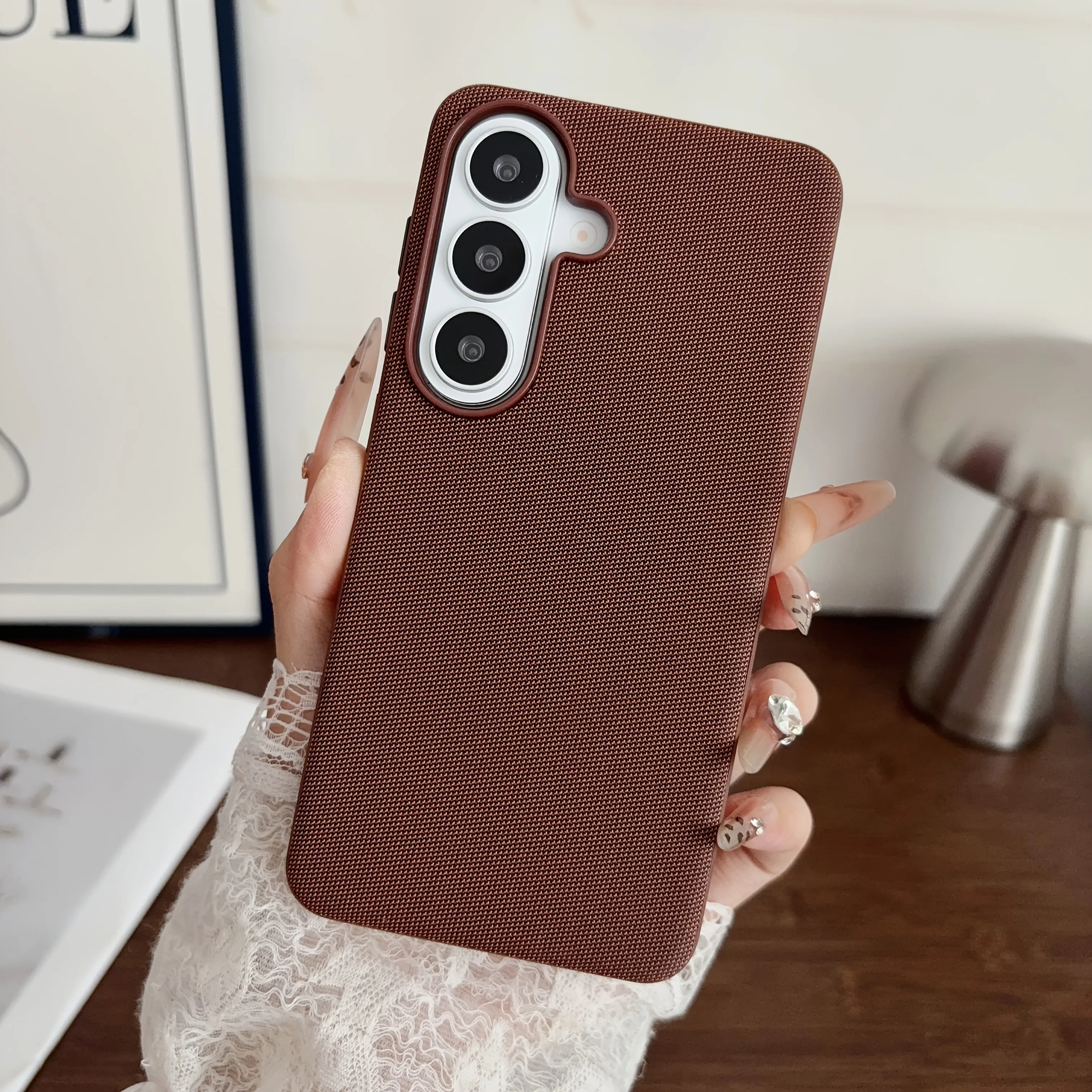 Premium Woven Magnetic Case
