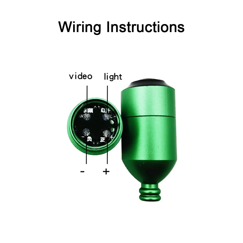Underwater Camera For Winter Ice Fishing Finder Camera CVBS Format,15 Meter Cable Optional Tensile 75 Kg HD Fishing