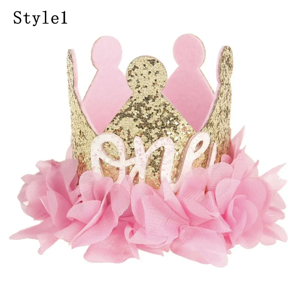 Cotton Floral Headband for Kids Birthday Party Photography