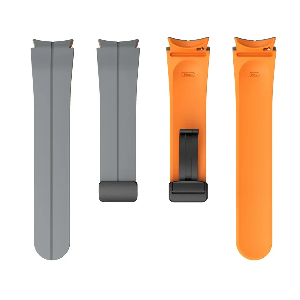 Magnetic Silicone Strap - No Gap Design Bracelet Band