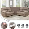Corner Sofa Cover Stretch Corner Couch Cover Furniture Protector for Living Room L Shape Slipcover Couch Additional Seat 2