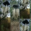 1pcs Large Wind Chimes Bell Stainless Butterfly 12 Tube Outdoor Windchime Garden Yard Balcony Corridor Decoration Birthday Gifts 5