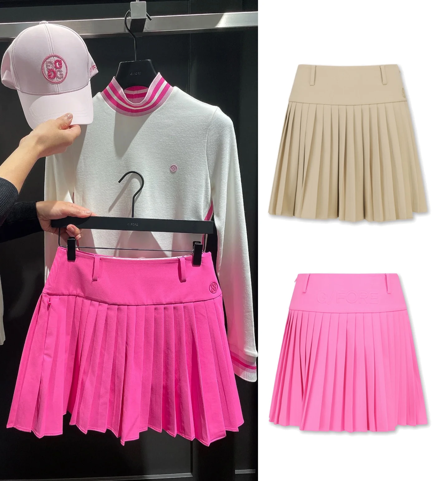 Golf Shorts Skirts Autumn/Winter Women's Fashion Skirt High-quality Outdoor Sports Golf Half Skirt G0118