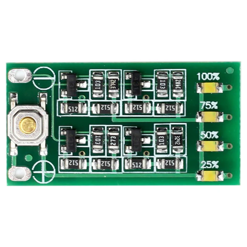 

3S 11.1V 12V 12.6V Lithium Battery Capacity Indicator Module Lipo Li-ion Power Level Display Board 3 Series 9-26V