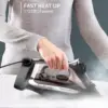 Access Stainless Steel Soleplate Steam Iron with Retractable Cord, Powerful Steam Diffusion, Auto-off, Anti-Drip, 1725 Watts 5