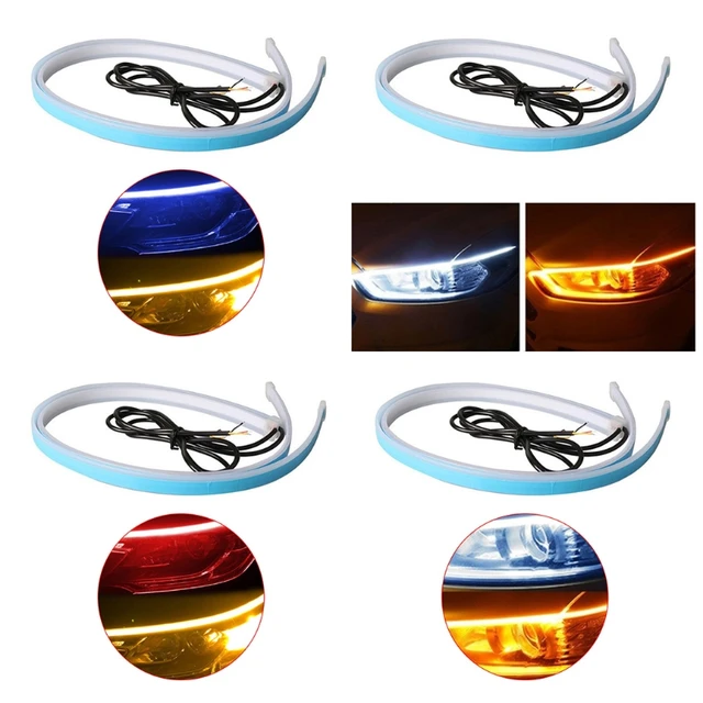 Paire de feux de recul Led, 3W, feux de jour DRL, lumière de recul, Stop,  signalisation rouge - AliExpress