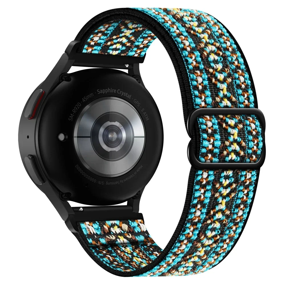 Enhanced Durable Sport Nylon Loop Watch Strap - Ocean Bracelet 20mm 22mm Correa