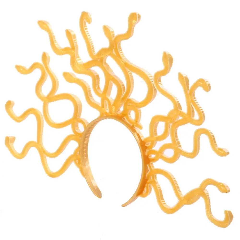 Black Snake Halloween Headband hairband Headwear Masquerade Party Headpiece Stage Performance Props Plastic/resin