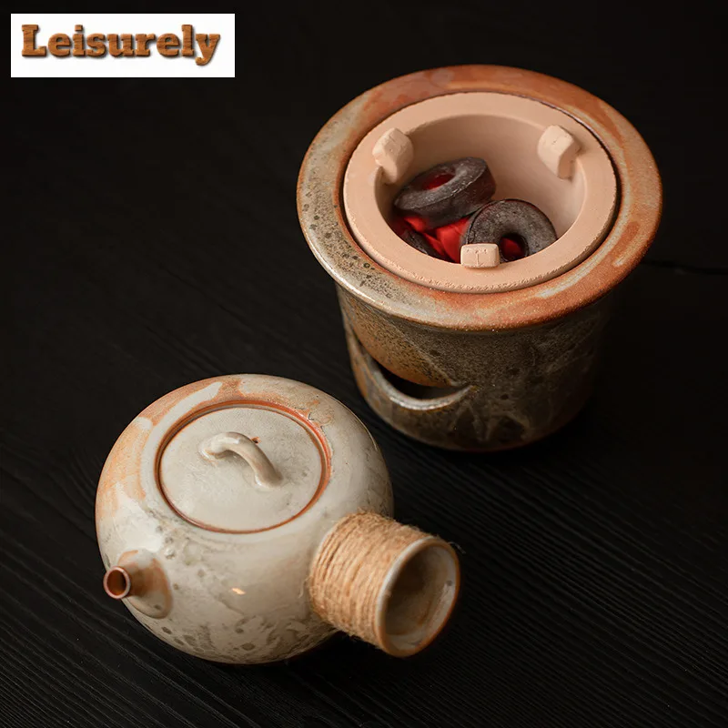 Zhiye Roasting Tea Warmer Holder Tea Warmer Alcohol Burner Stove Household Kettle Stand Boiling Water Carbon Furnace Teaset Gift