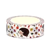 NEW 1PC 10M Deco Hedgehog Apple Fall Leaves Washi Tape for Scrapbooking Planner Adhesive Masking Tape Cute Stationery 2