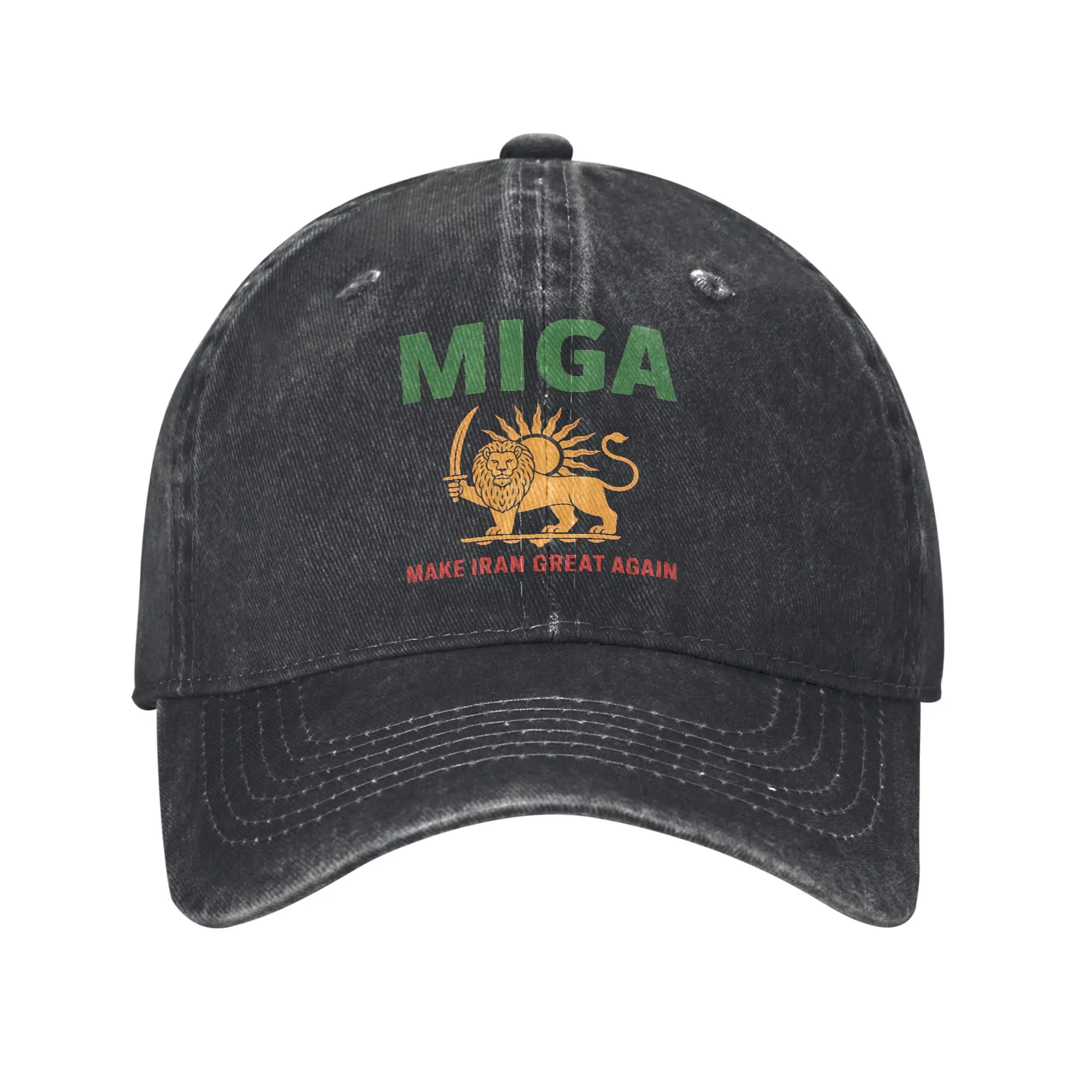 Casquette baseball Iran Miga pêche - Make Iran Great Again chasse pêche été unisexe snapback