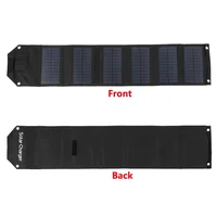 Panneau solaire pliable 5V USB étanche, chargeur de téléphone portable portable, batterie externe pour le camping en plein air, options 4 volets et 6 volets disponibles 6