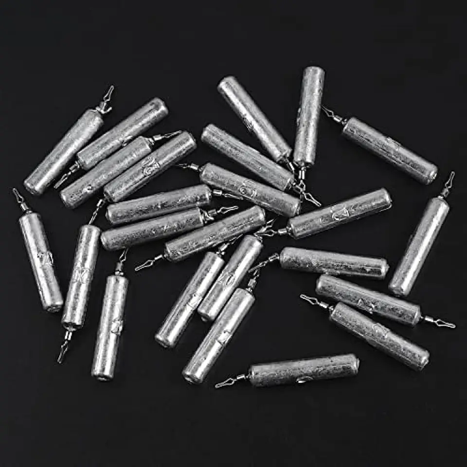 50 Plombs De Pêche Forme Goutte - Kit Complet 5g à 40g Pour Pêche En Eau Douce Et Mer