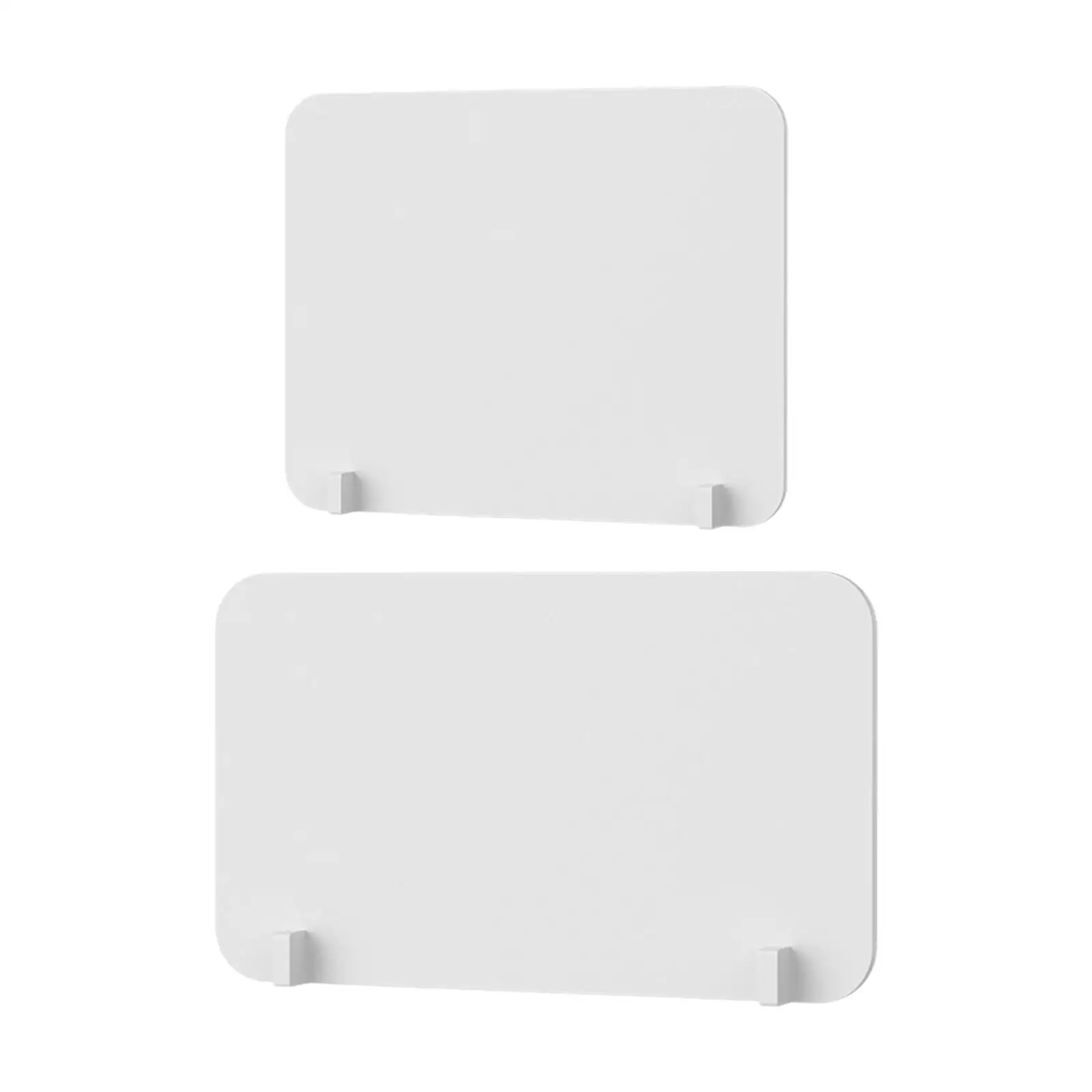 מחיצת פרטיות לשולחן עם לוח מופרד, מחסום מולטיפונקציונלי יציב