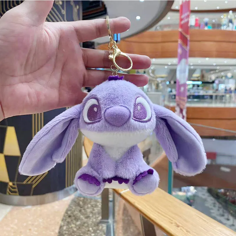 Llavero Stitch Llaveros De Peluche  Angel Stitch Plush Keychains - Disney  Fashion - Aliexpress