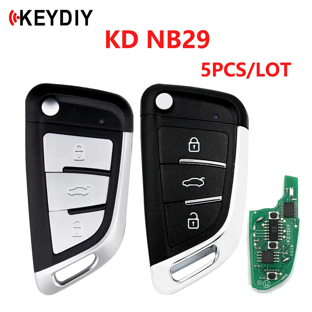 

Оригинальный программатор KEYDIY NB29 KD900/телефон, металлическая кнопка NB29, Универсальный многофункциональный KD MINI/MAX дистанционный Автомобильный ключ, 5 шт.