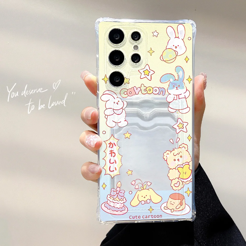 Sleek Card Holder Phone Case with Soft TPU Cover