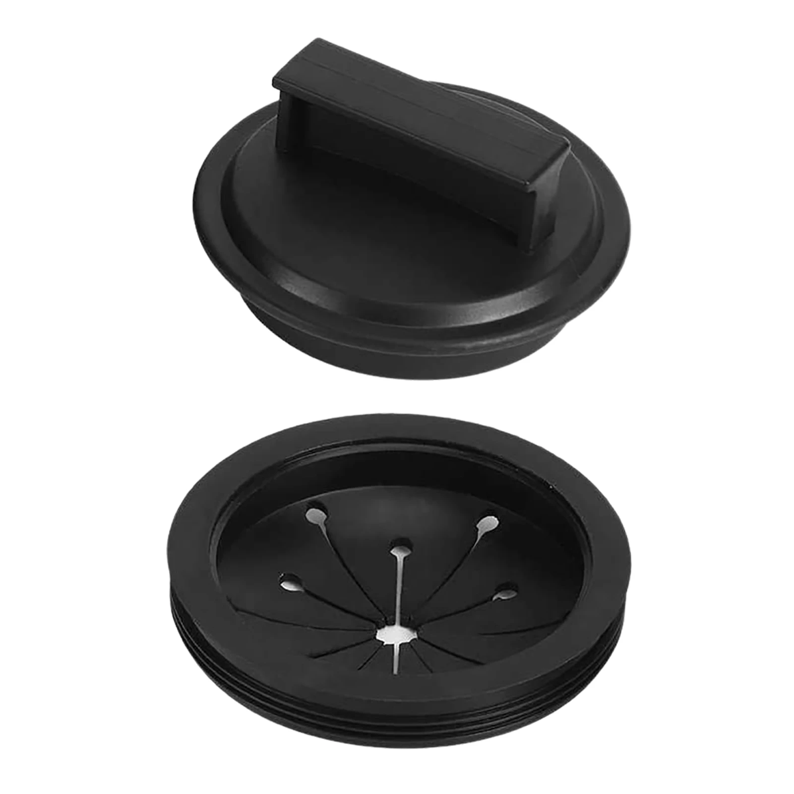 Garbage Disposal Guard Garbage Disposal Stopper Black Rubber 3inch