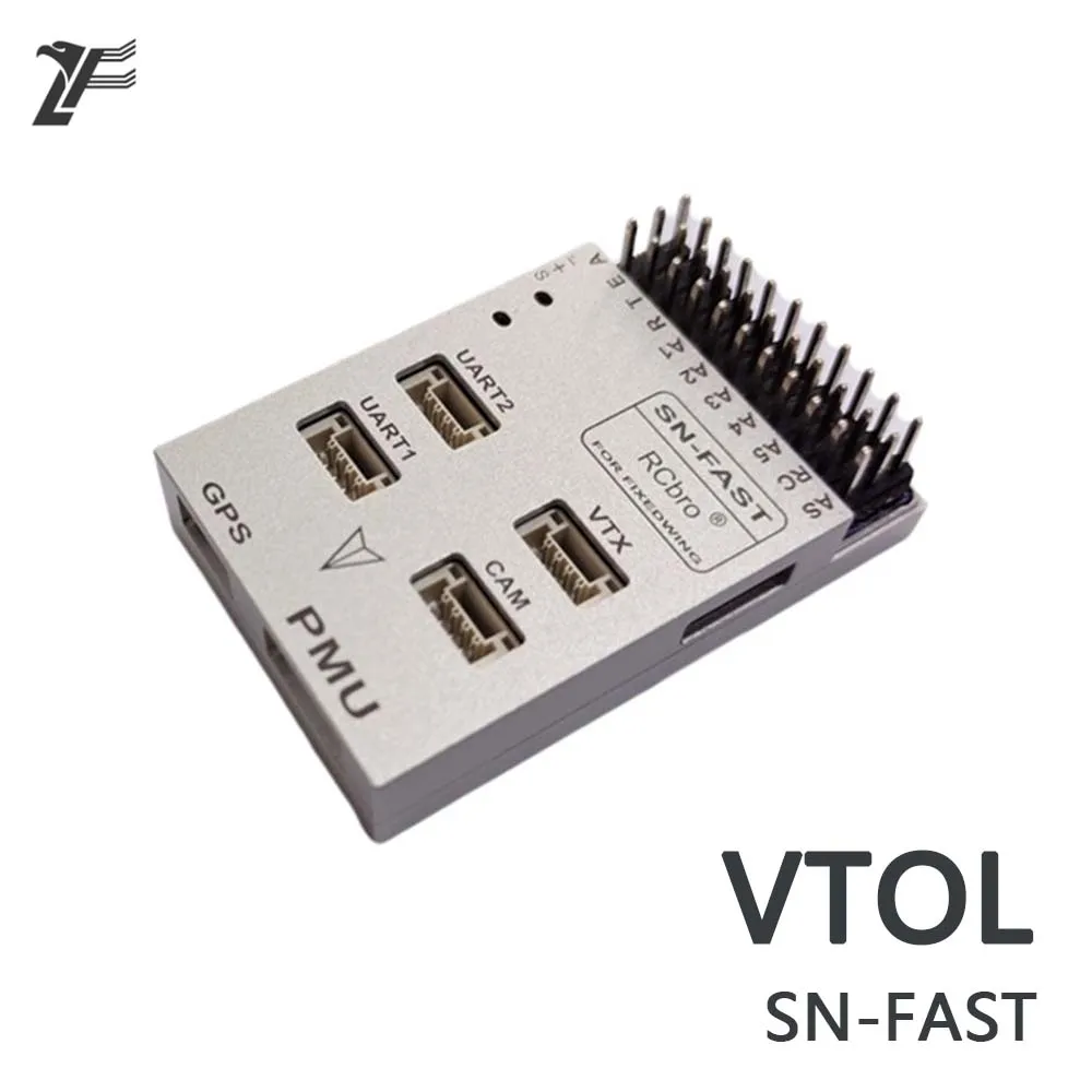 

SN-FAST Flight Control Fixed Wing FPV Supports Y3 Vertical VTOL Route Flight DJI FPV RTH HOVER ALTHOLD ACRO